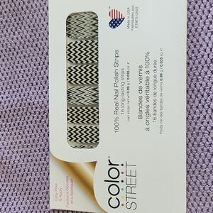 Color Street Keep Calm And Chevron Clear Overlay